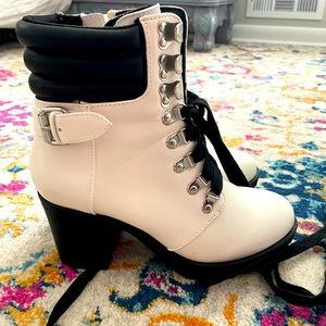 MIA heeled combat boots
